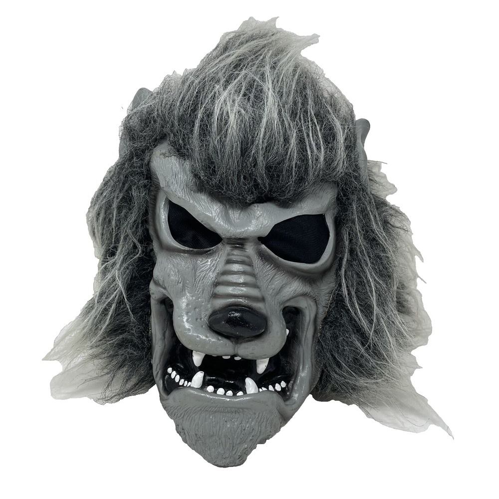 Vintage Fun World Easter Unlimited Wolf Man Werewolf Monster Mask